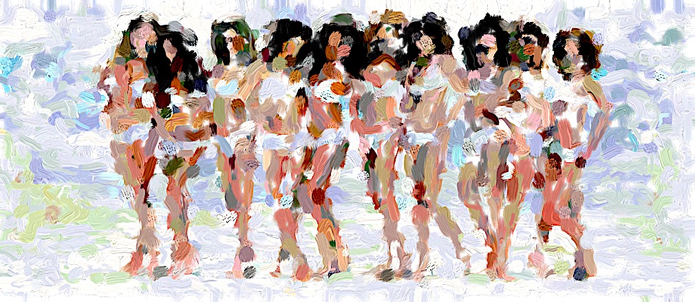 Group of Women Abstract
